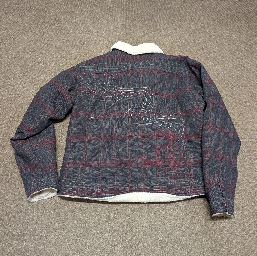 Mountain Hardwear Commotion Retro Stitched Plaid Winter Jacket Women's Large